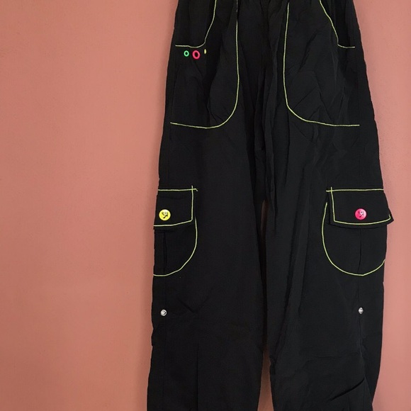 Zumba fitness pants small- gently used - Picture 2 of 5